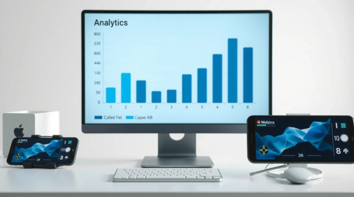 Analytics dashboard visualization